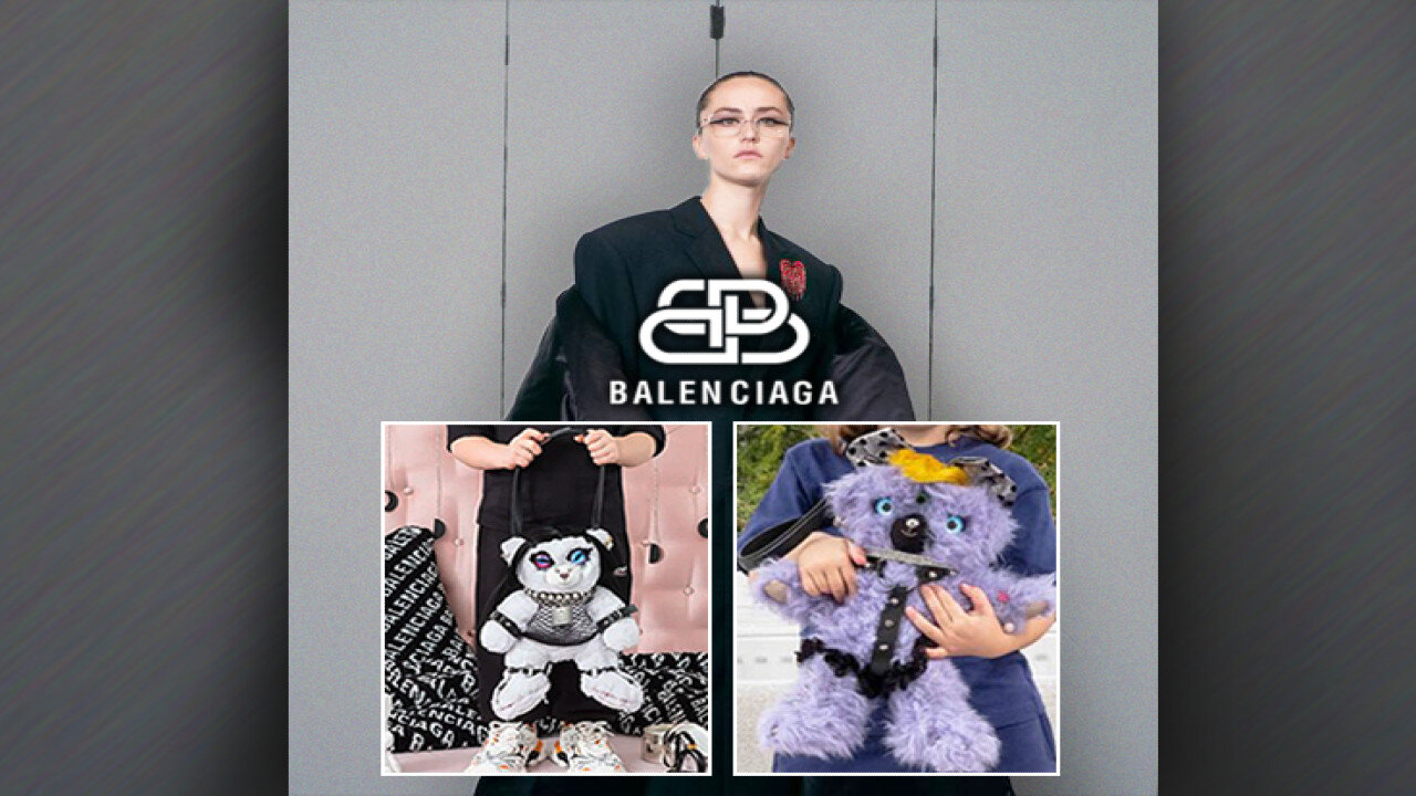 👀😬 Kamala Harris' Homely Step-Daughter Ella Emhoff Models For Balenciaga 👿