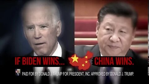 If Biden wins, China wins and America loses