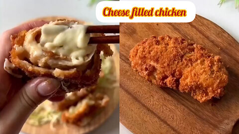 Cheese filled chicken |Chicken filled recipe