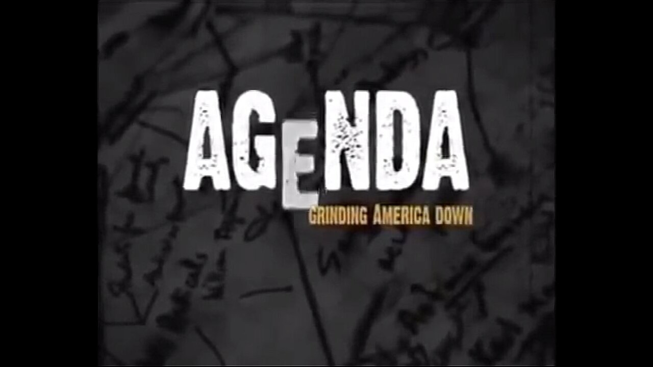 AGENDA - O Plano para a Destruição da América - PARTE 01