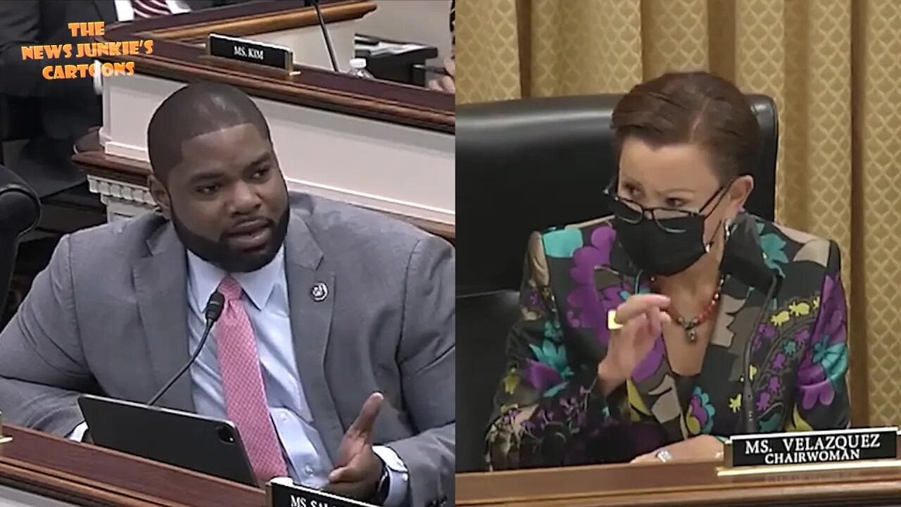 Dem Velázquez snaps at a Republican over saying that politician Biden's never worked in our economy.