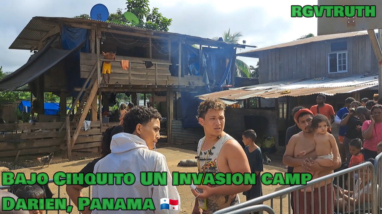 Bajo Cihquito UN Invasion Camp