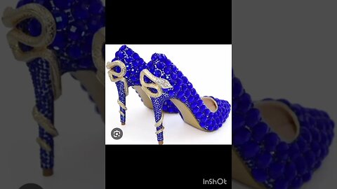 Blue Bridal Heels #shortsalgorithm #viral