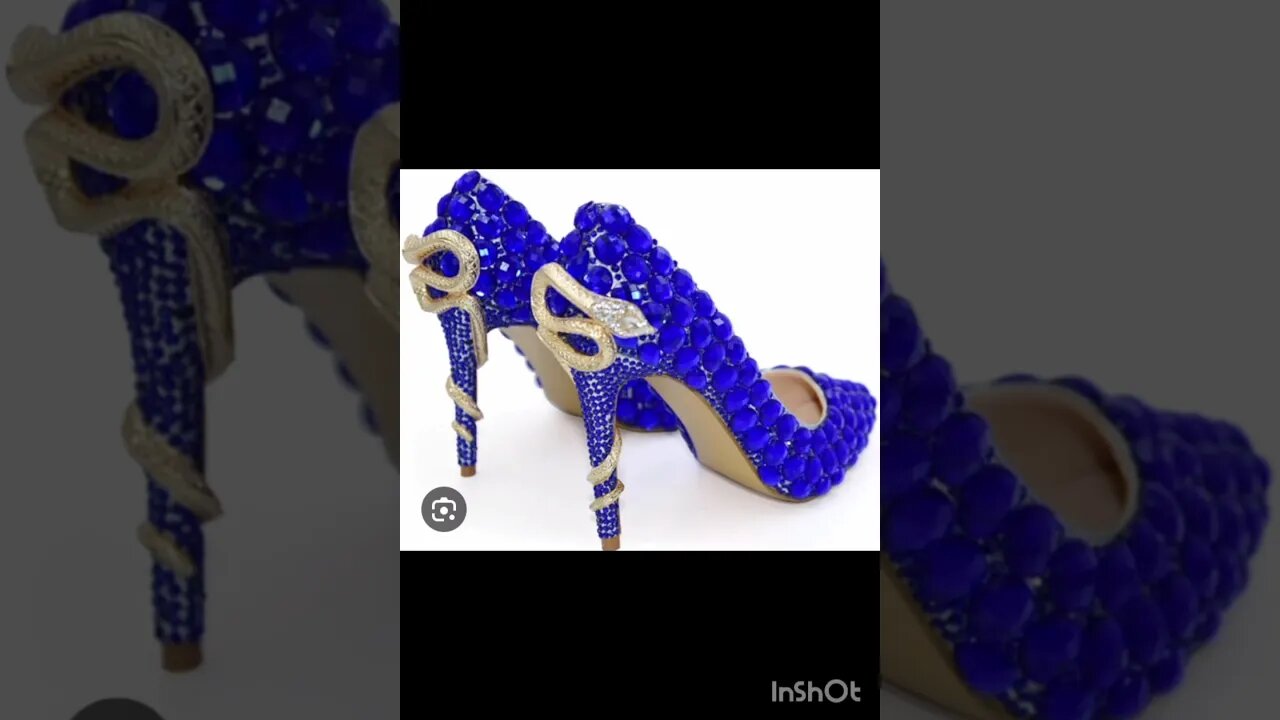 Blue Bridal Heels #shortsalgorithm #viral