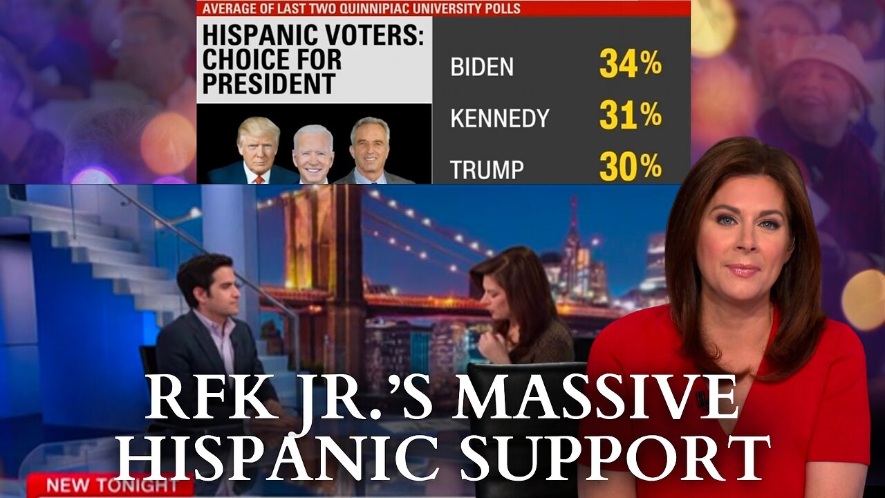 RFK Jr. In A Three-Way Tie With Biden and Trump For Hispanic Voters