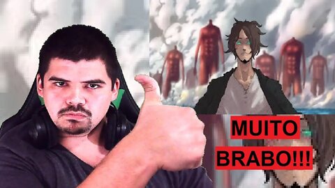 REACT Rodrigo Zin - Eren Yeager -MELHOR DO MUNDO