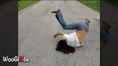 Backflip fails, try not to laugh