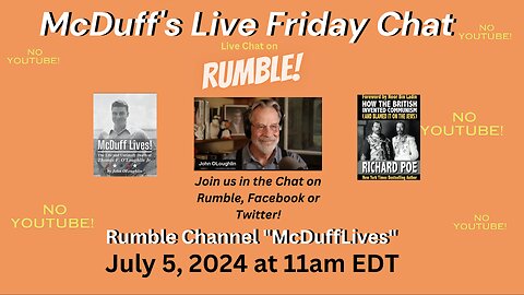 McDuff's Friday Live Chat, July 5, 2024