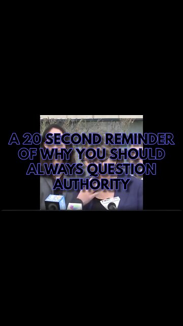 The So-Called 'Experts' Are Morons - Question Everything!