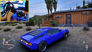 BMW M1 - FORZA HORIZON 5 - Steering Wheel + Shifter G29
