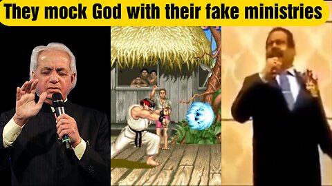 They mock God. Street fighter edition.