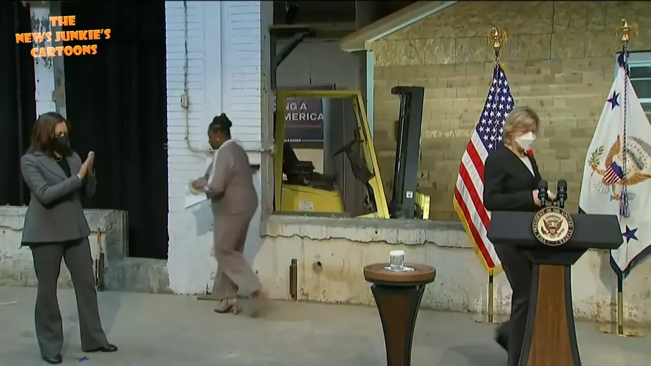 VP Harris promotes the infrastructure law in Milwaukee, Wisconsin.