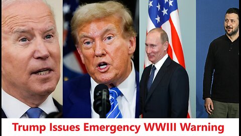 Trump Issues Emergency WWIII Warning: 24/7 Calls For An Immediate Cease-Fire