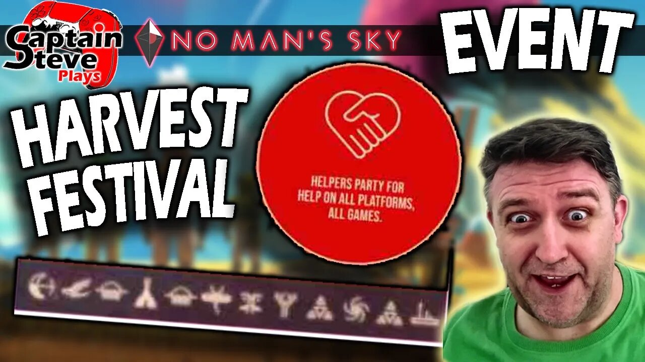 No Man's Sky - Harvest Festival - Helpers Party Event - NMS Base Building