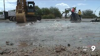 Park Avenue closure affecting southbound traffic