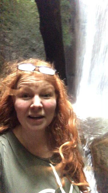 Sombrio Beach hidden waterfall