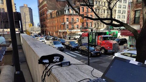 East 37th Street and 3rd Ave in New York City 2021.