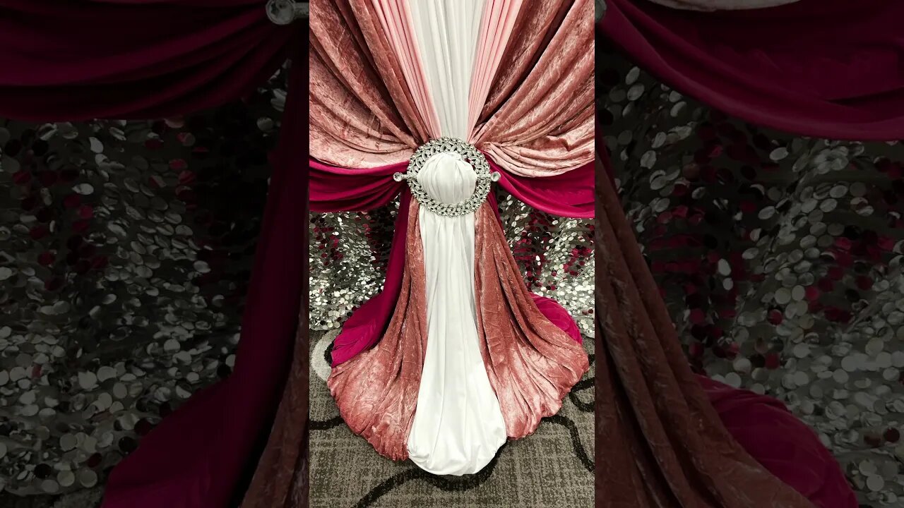 Event Draping #diy #backdrop #backdropideas