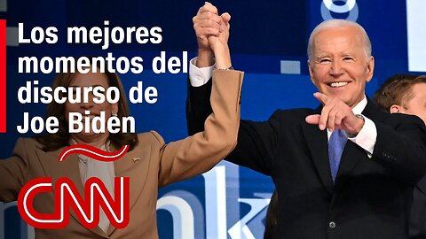 Estos fueron los mejores momentos del discurso de Joe Biden en la Convención Nacional Demócrata