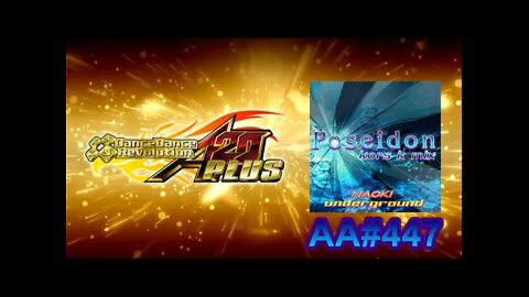 Poseidon (kors k mix) - EXPERT (14) - AA#447 (Full Combo) on Dance Dance Revolution A20 PLUS (AC)