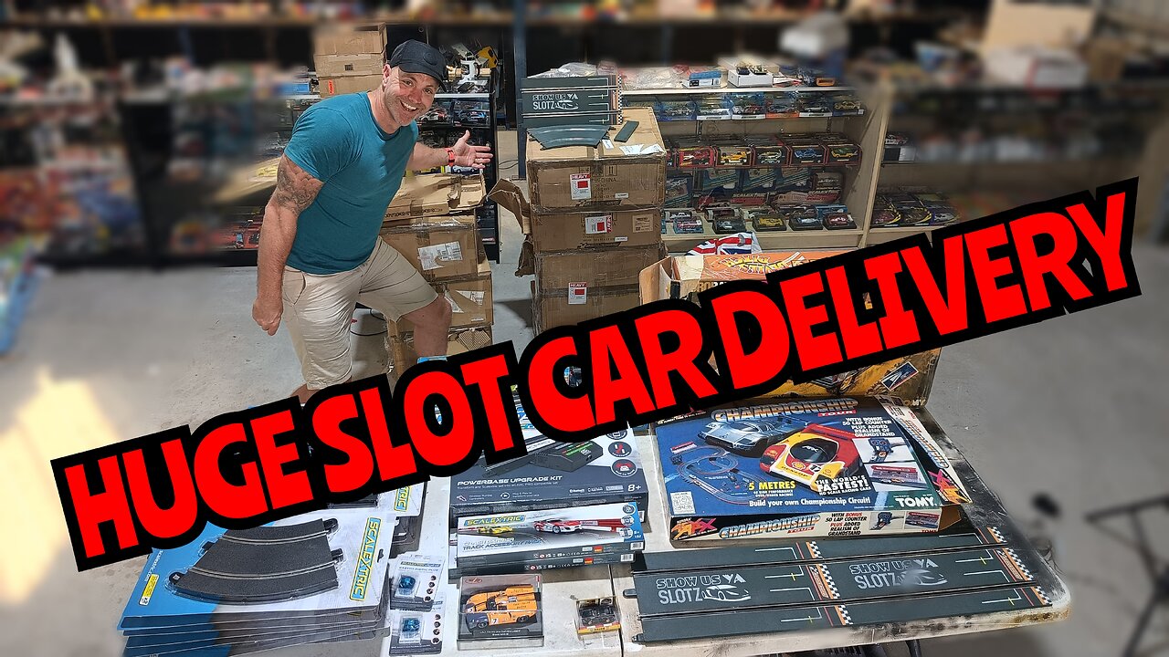 let's kick off 2024 with a huge slot car delivery