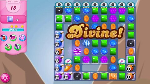 Candy Crush Saga Level 107