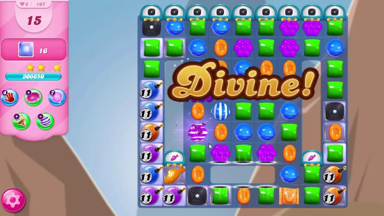Candy Crush Saga Level 107