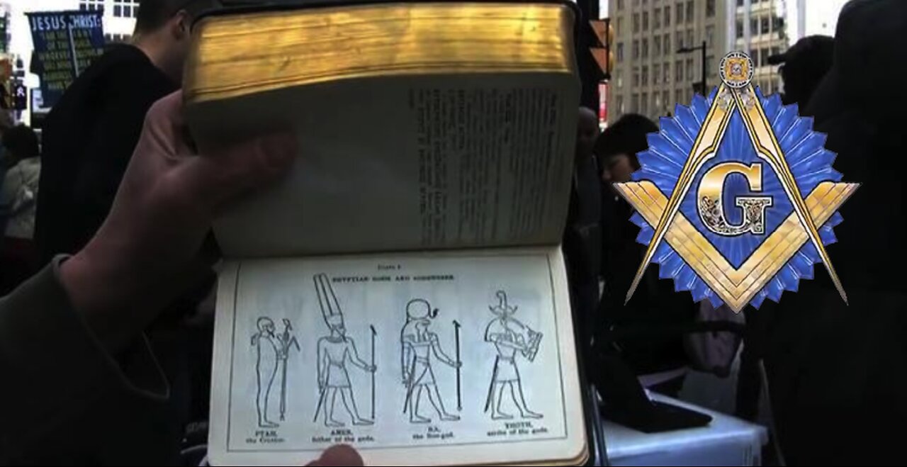 THE FREEMASON BIBLE VS. THE REAL BIBLE