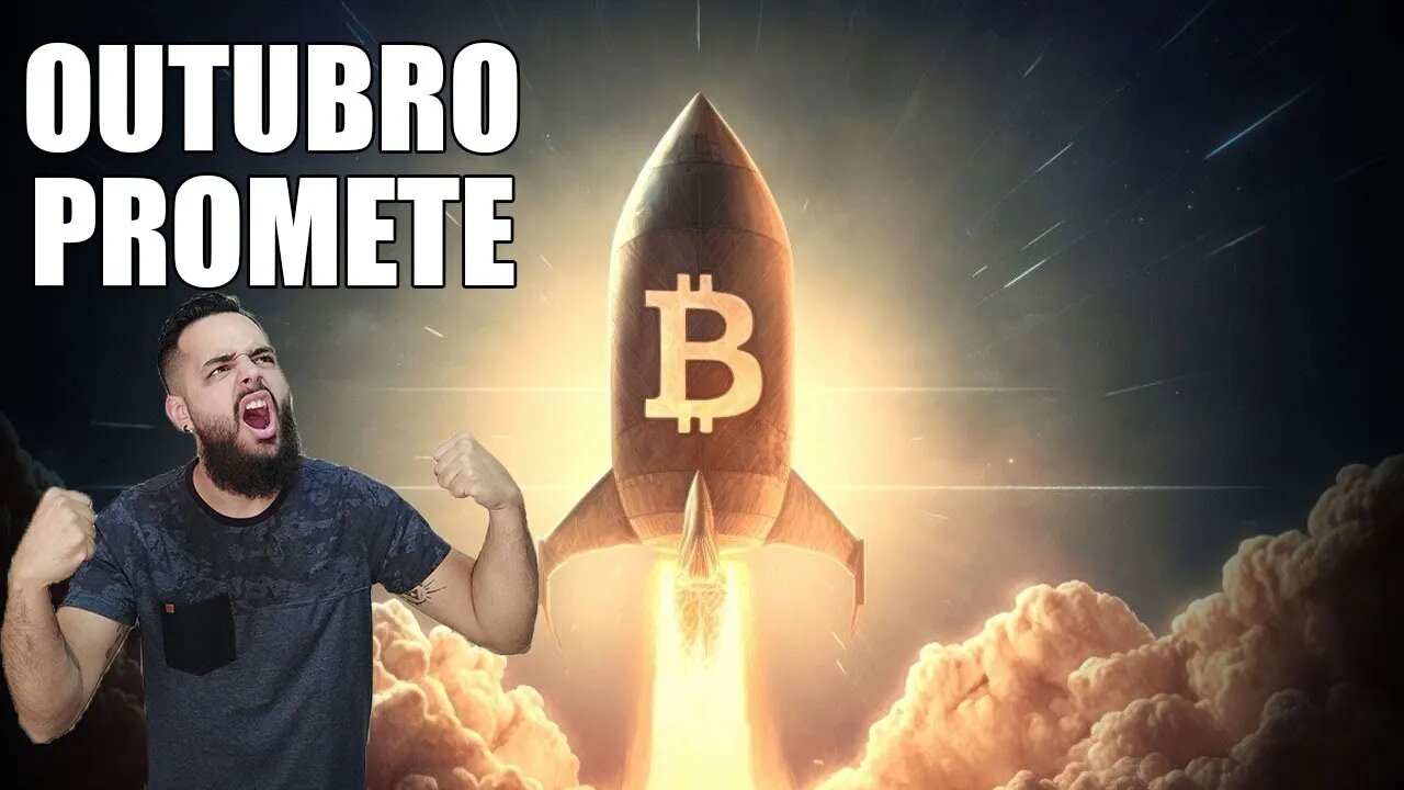 Bitcoin está DECOLANDO e iniciando outubro a todo vapor!