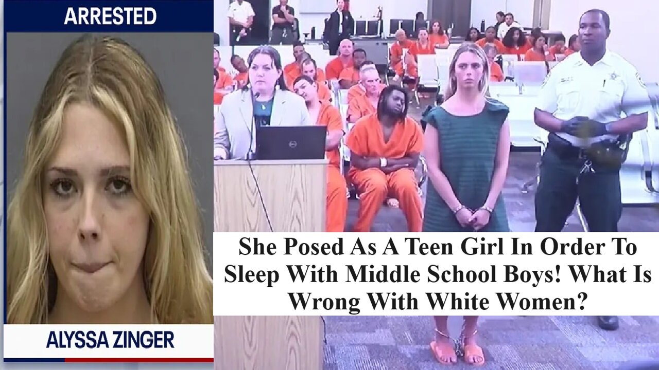 White Woman Poses As Teen, 14, In Order To Sleep With Middle School Boys!