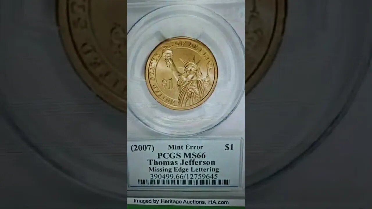 Presidential Dollar coins actually Worth Money! #coins #money