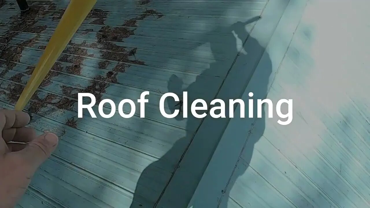 Roof Cleaning - Side Hustle money for the Road Trip