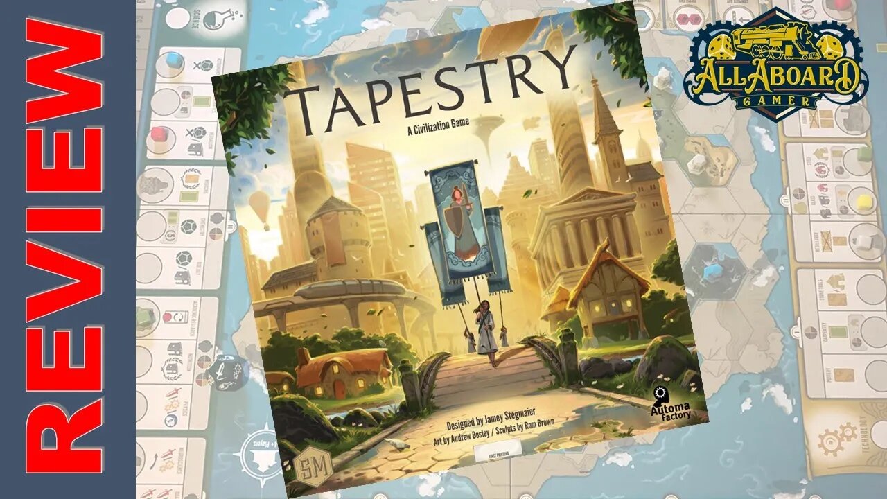 Tapestry (Stonemaier Games) Review!