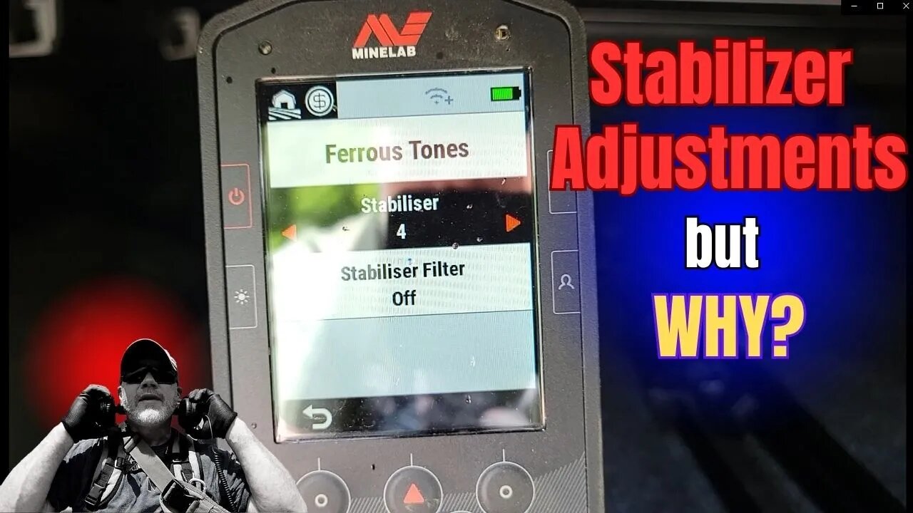 Updated Minelab Manticore: Field Test/Real Hunt Plus, Adjusting Stabilizer With Explanation.