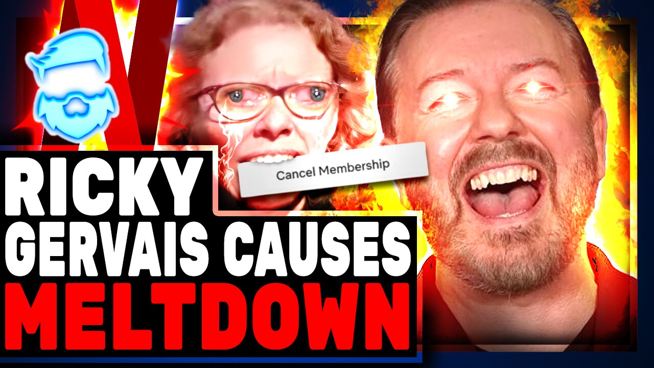 Ricky Gervais BLASTED Over "Unforgivable Joke" In New Netflix Special! WOKE DEMAND Netflix Pull It!
