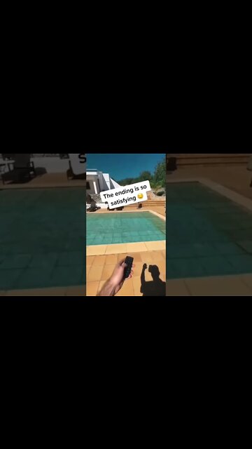 😂😂 I already fall in it 😮 its clever #shorts #home #swimming