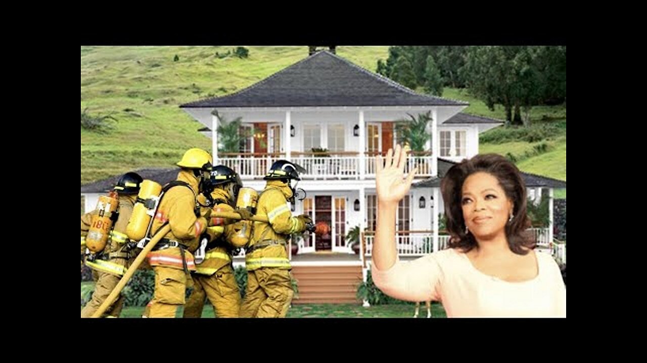 Did Oprah Hire Firefighters To Protect Her Home Before The Maui 'Wild Fire' Started?