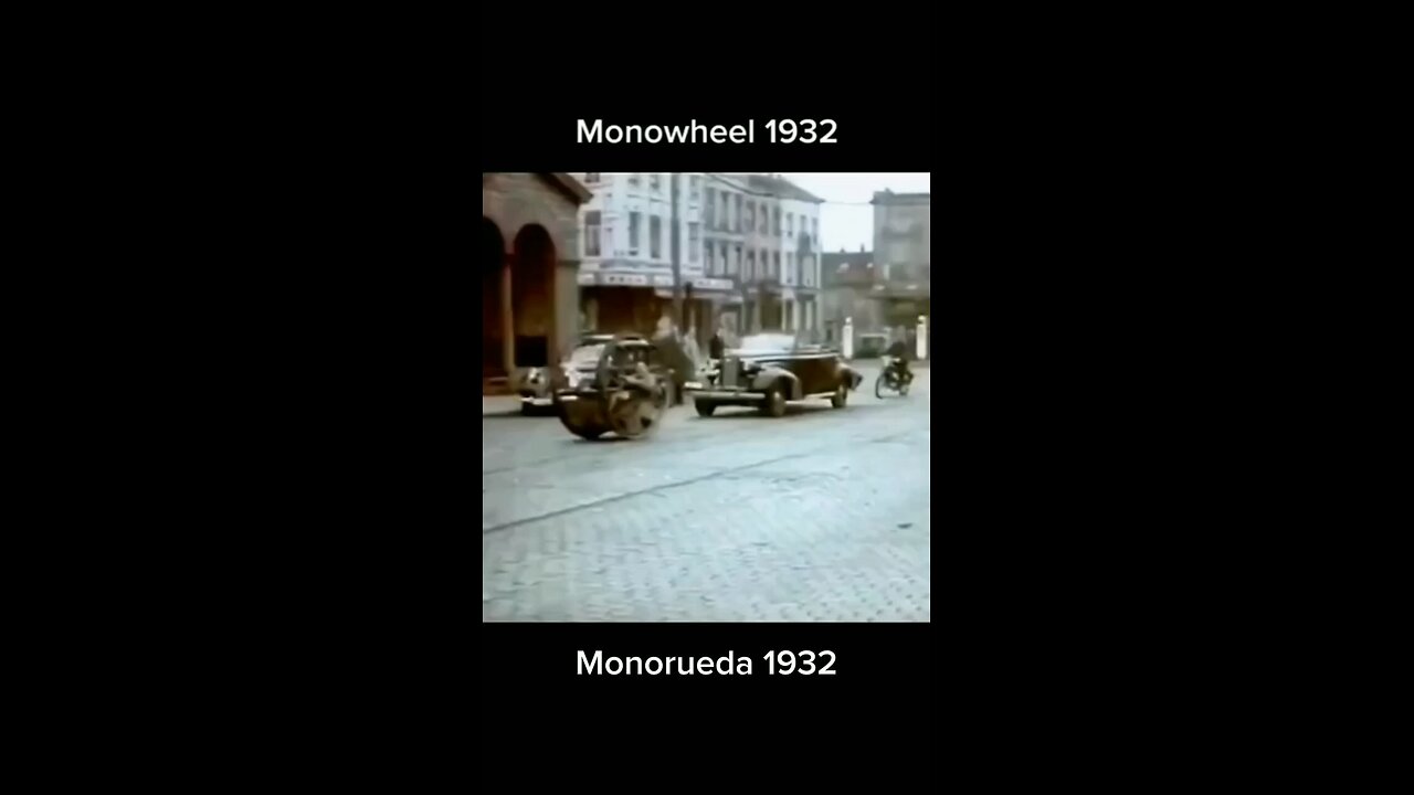 Monowheel. 1932