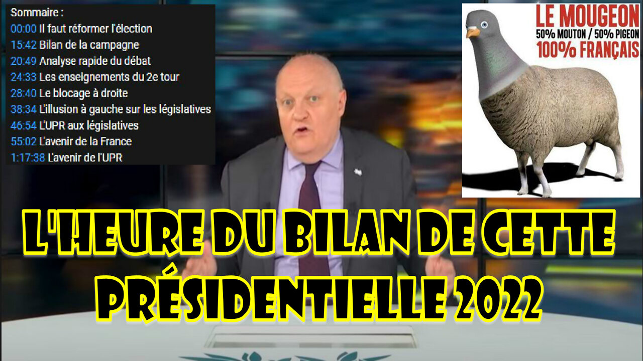 Le bilan de cette présidentielle 2022 écouter et partager.