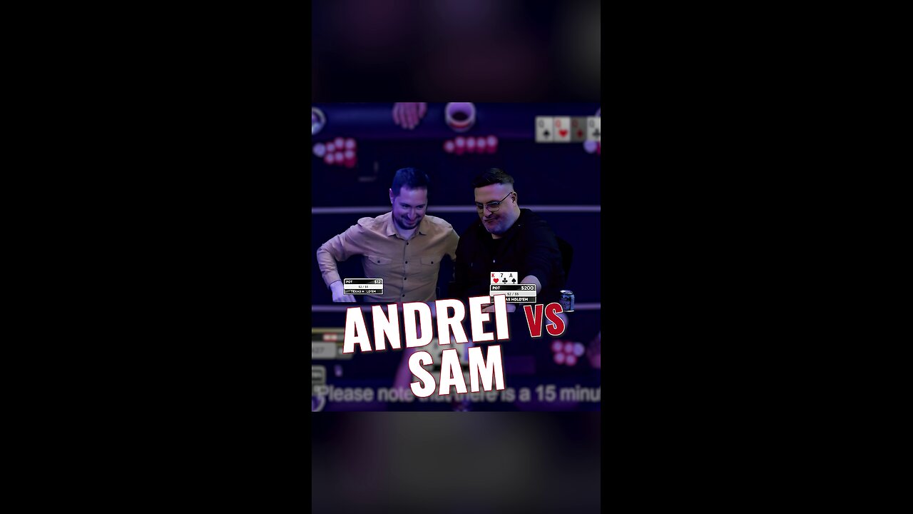 Sam Claims $72 Victory Over Andrei in Intense 2-5 No-Limit Cash Game