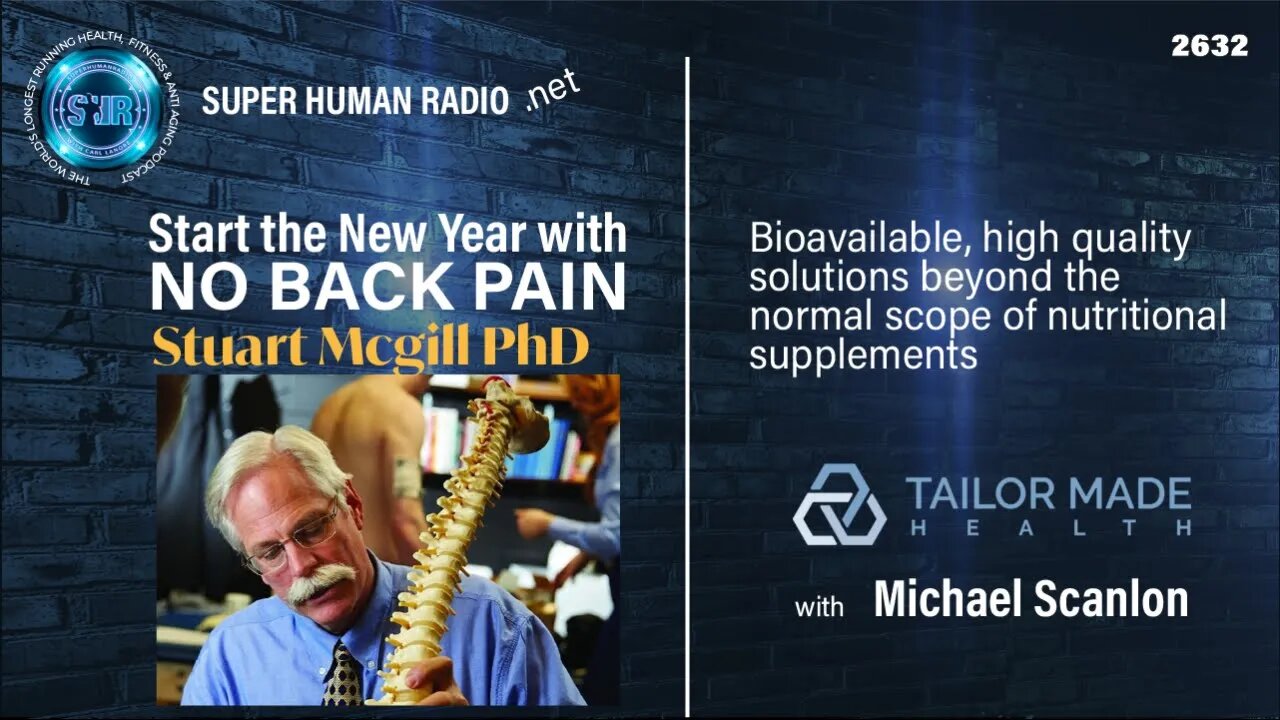 Start The New Year With No Back Pain + Beyond The Scope of Nutritional Supplements