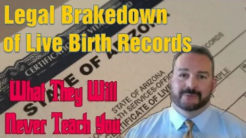 U.S Citizen vs. American - Legal Breakdown Of The Birth Certificate Kelby Smith HISAdvocates