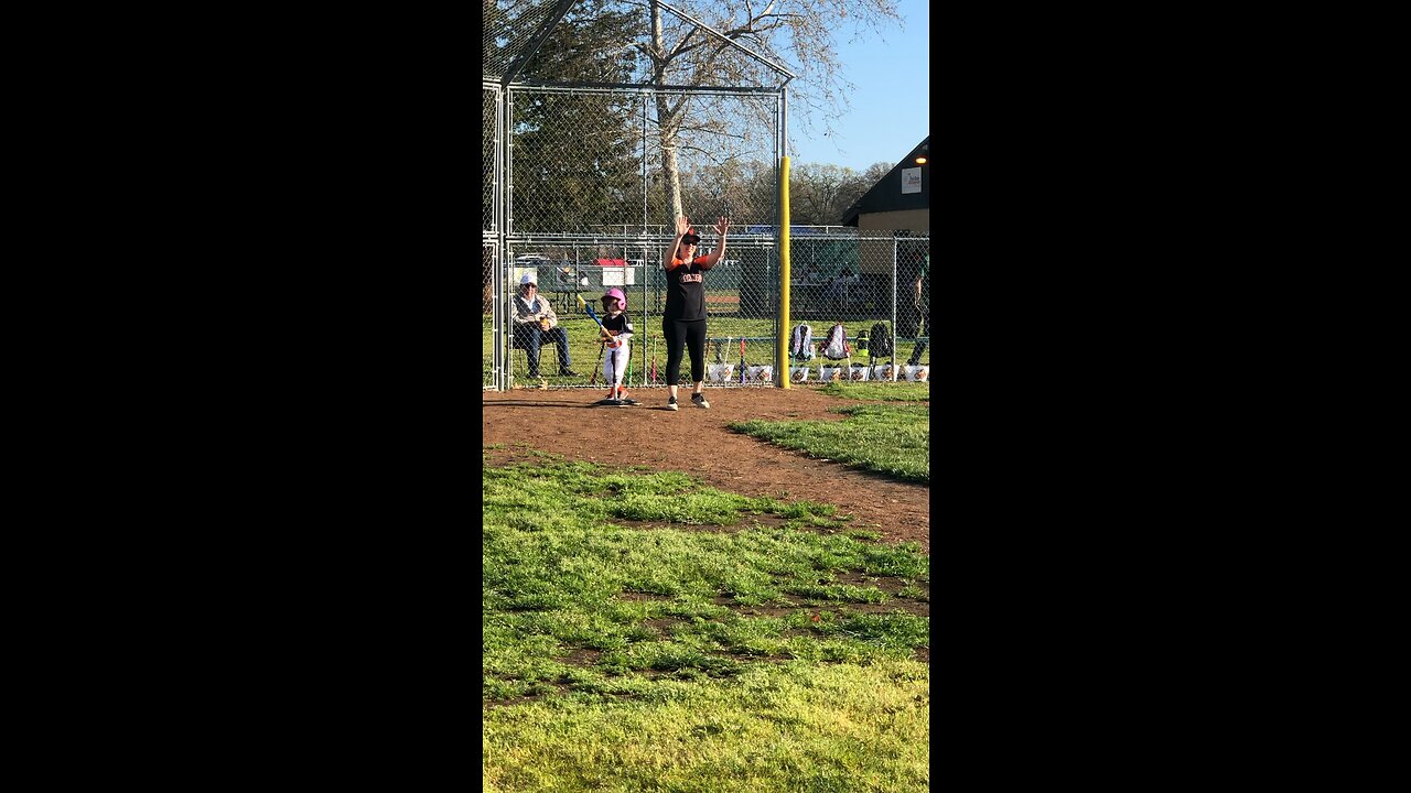 Laura’s first home run