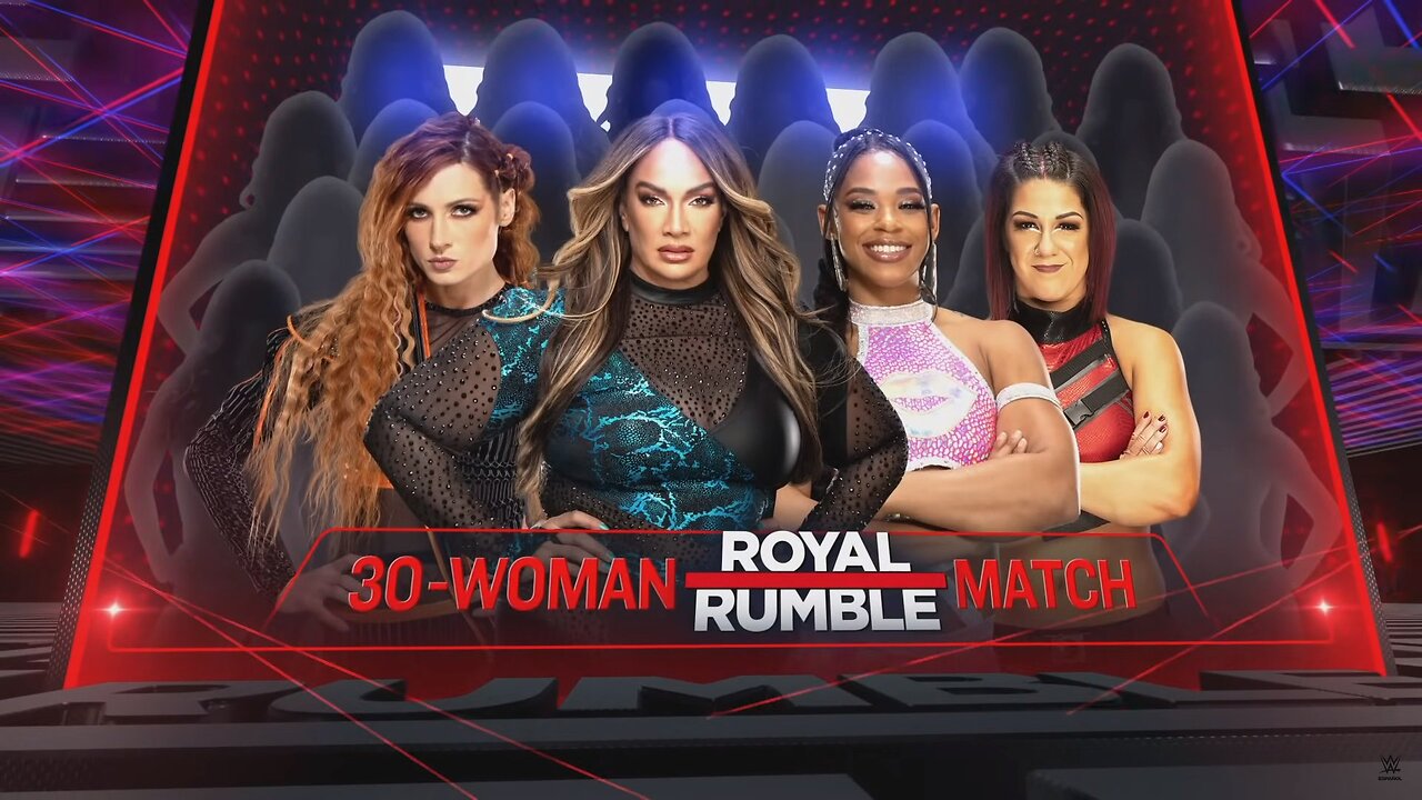 Women's Royal Rumble Match 2023 - Highlights.