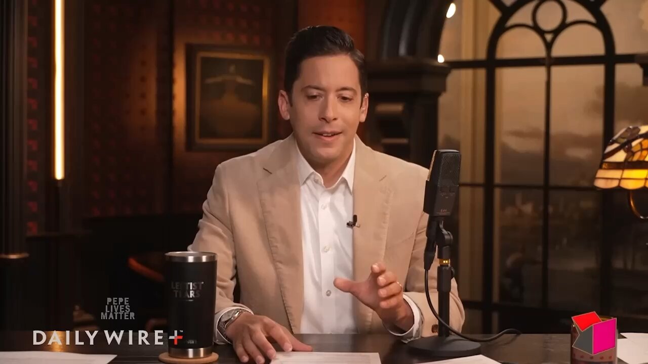 Michael Knowles dropping red pills on Zelensky, Spirit cooking, Marina Abramovic.