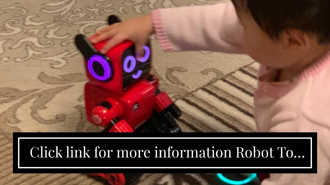 Click link for more information Robot Toy for Kids, Remote Control Intelligent Programming RC R...