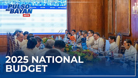 P6.35-T proposed national budget para sa 2025, aprub sa Malacañang