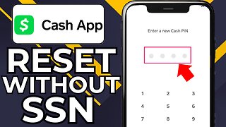 HOW TO RESET CASH APP PIN WITHOUT SSN