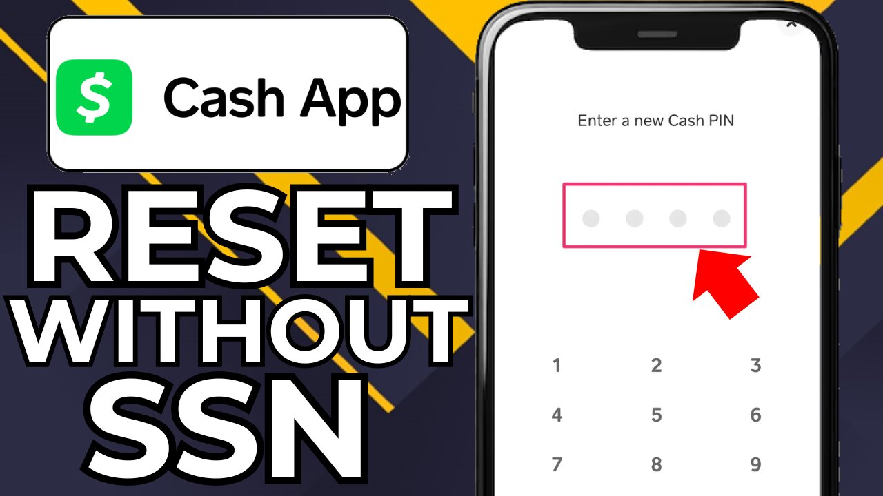 HOW TO RESET CASH APP PIN WITHOUT SSN