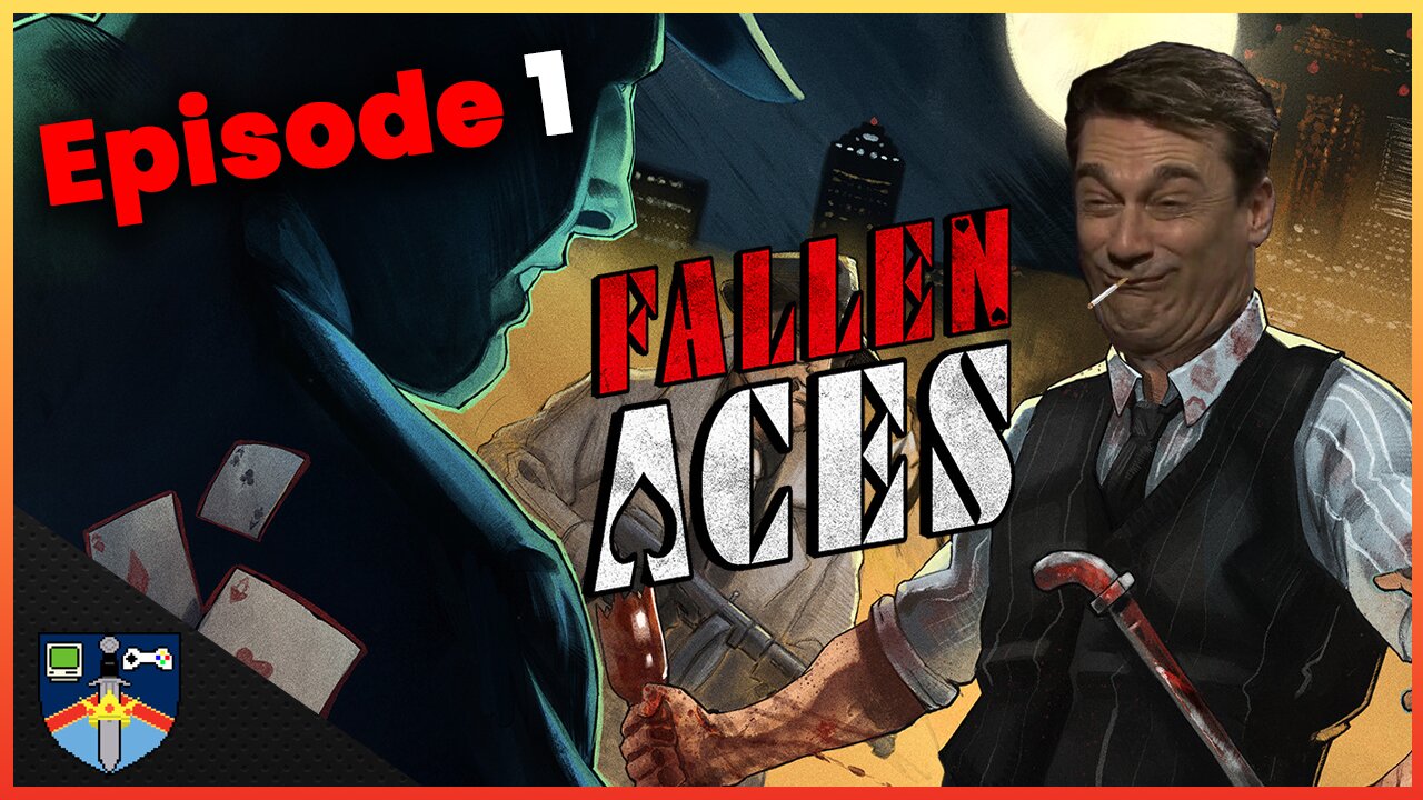 The Greatest Crime Noir Game! | Fallen Aces Let's Play #1